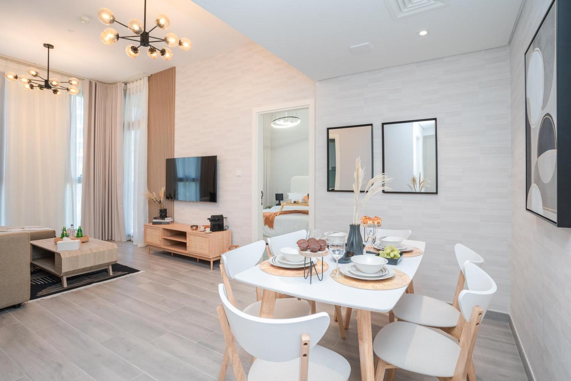 Chic 1br In Mesk 1 With Serene Balcony Views By Vibel Apartment